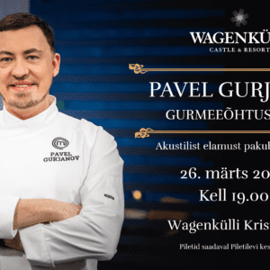 26.03 Pavel Gurjanov 3 course dinner